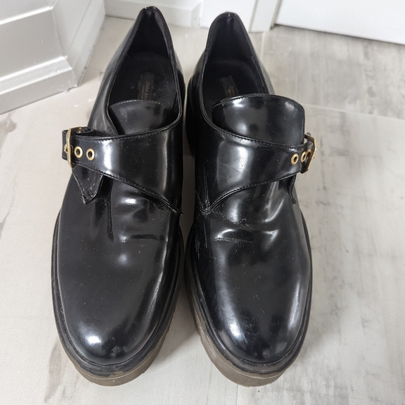 Zara black chunky loafers - Picture 3 of 5